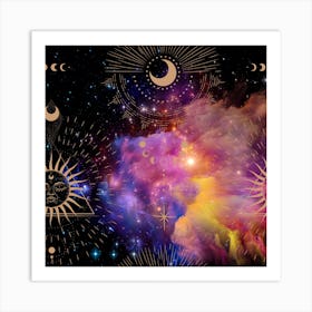 Galaxy Art Print 5 Art Print