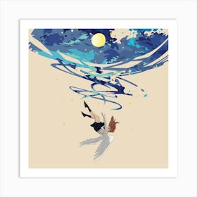 Angels In The Sky Art Print