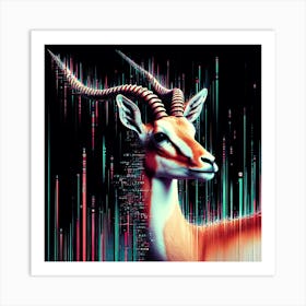 Wild Animal Illustration 132 Art Print