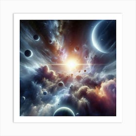 Nebula 6 Art Print