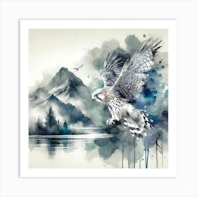 Creative Wild Animal Representation 115 Art Print