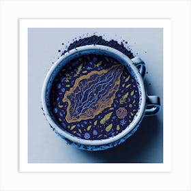 WORLD IN A CUP 2 Art Print