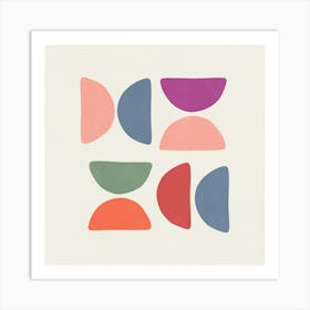 Geometric Shapes 7 2 Art Print