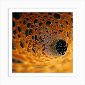 Water Bubbles In A Tube Art Print