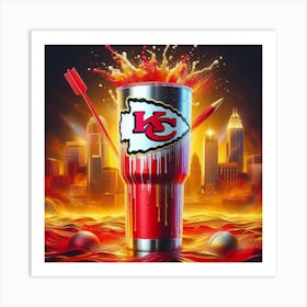 Kansas City Chiefs 10 Art Print