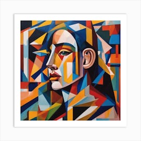 Abstract Woman 2 Art Print