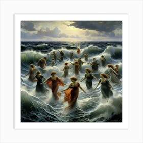 Women Of The Sea Art Print