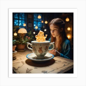 Tea Art 366 Art Print