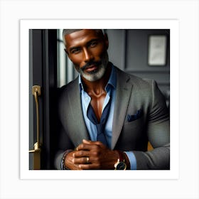 Portrait Of A Man-2 Art Print