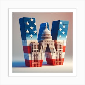 Washington DC 1 Art Print