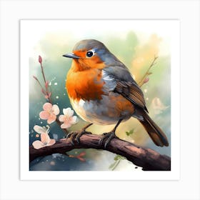 Robin Art Print