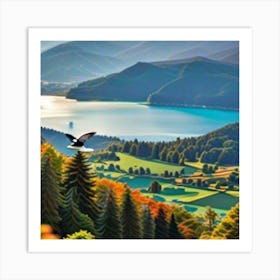 Wonderful nature Art Print