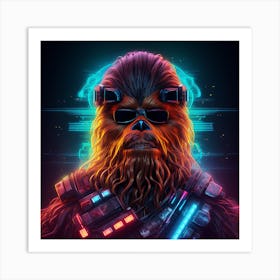 Chewbacca - Star Wars 2 Art Print