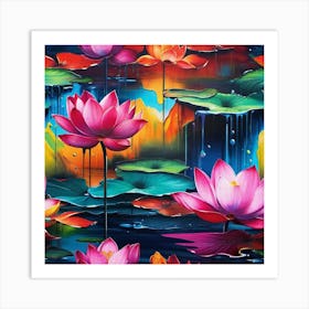 Lotus 2 Art Print