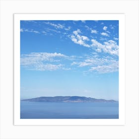 Blue sky 1 Art Print