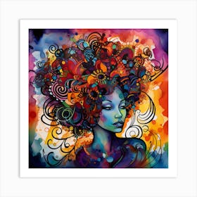 Afrofuturism 56 Art Print