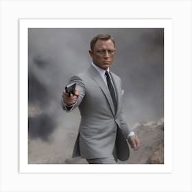 James Bond Art Print