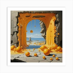 'Oranges' 1 Art Print