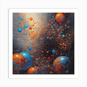 bubblelicious 5 Art Print