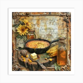 Cornbread Art Print