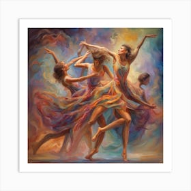 Dancers Art Print