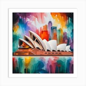 Sydney Opera House 4 Art Print