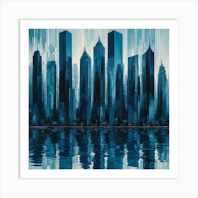 Cityscape 28 Art Print