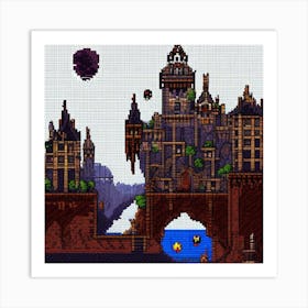 Castle In The Sky Art Print