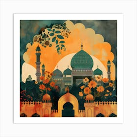 Islamic Mosque Art Print