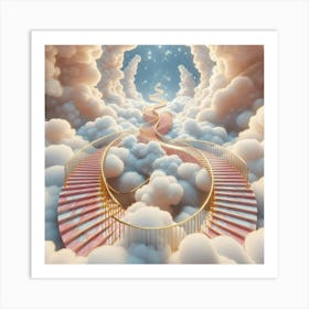 Staircase To Heaven Art Print