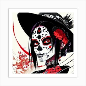 Day Of The Dead 2 Art Print