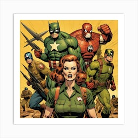 Avengers Art Print