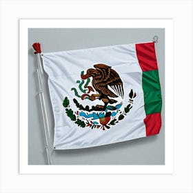 Flag Of Mexico 1 Art Print