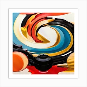 Abstract Painting 4 Art Print