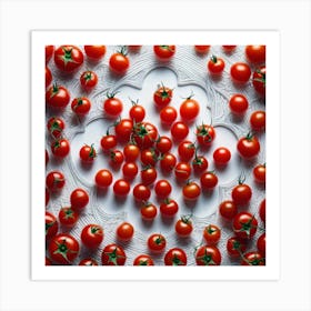 Ripe Cherry Tomatoes Art Print