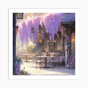 Wisteria 1 Art Print