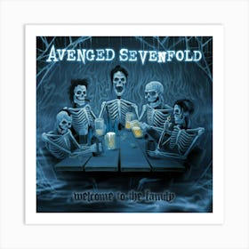 Avenged Sevenfold FanArt 1 Art Print