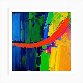 Abstract Painting 54 Art Print