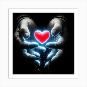 Heart Of Love 8 Art Print