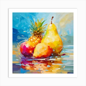 Fruit Painting Art Print