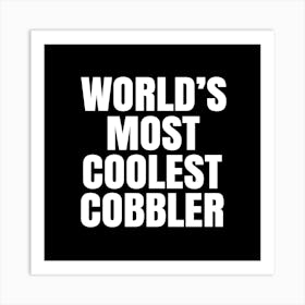 Cobbler Art Print