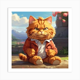 Garfield 3 Art Print