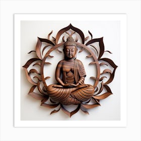 Buddha Wall Art 1 Art Print