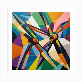 Wind Turbines 1 Art Print