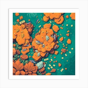 Coral Reef0 Art Print