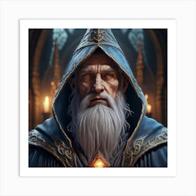 Wonders of the elusive Mage Art Print