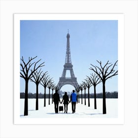 Eiffel Tower Art Print