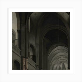 Interior Of A Church Art Print