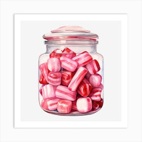 Candy Jar 16 Art Print