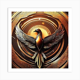 Hunger Games Logo 1 Art Print